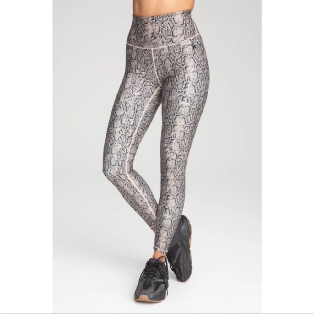 Good American‎ Eco Sheen Snakeskin Print Legging